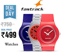 Snapdeal fastrack sales watch offer