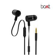 boAt BassHeads 230 In Ear Extra Bass Earphones with Mic Charcoal