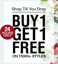 Limeroad SALE BUY 1 GET 1 FREE Offer on Women Clothing Footwear